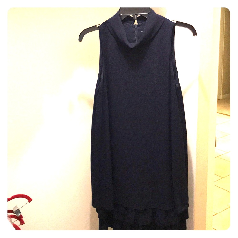 Vince Camuto cowl-neck dress